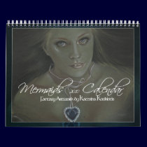 2010 Mermaid Calendar by Katerina Art by katerinaart 2010 Mermaid Calendar by Katerina Art