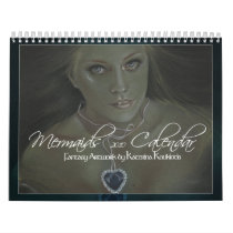 2010 Mermaid Calendar by Katerina Art by katerinaart 2010 Mermaid Calendar by Katerina Art