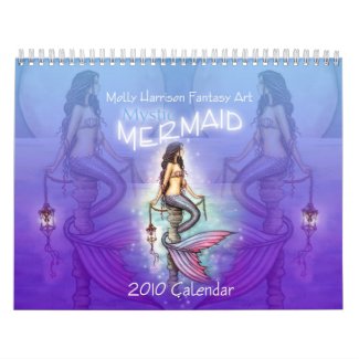 2010 Mystic Mermaid Calendar by Molly Harrison calendar
