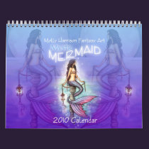 2010 Mystic Mermaid Calendar by Molly Harrison calendars