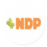 2010 New Democratic Party Stickers