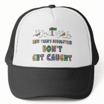 2010 New Year Resolutions Funny Gift hats