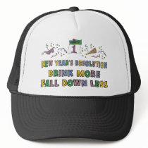 2010 New Year Resolutions Funny Gift hats by New_Years_Day_TShirt 2010 New Year Resolutions Funny Gift hats
