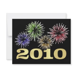 2010 New Year's Eve Party Invitations invitation