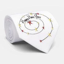 2010 New Year's Tie (White)