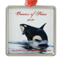 2010 Orca Holiday Ornament ornaments