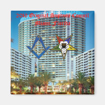 2010 Original Supreme Council Conference Refrigerator Magnet