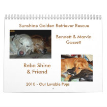 2010 Our Lovable Goldens Calendar by sunshinegoldens 2010 Our Lovable Goldens Calendar