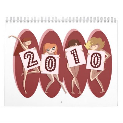 2010 Pin Up Calendar by gfarley