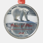 2010 Polar Bear Holiday Ornament