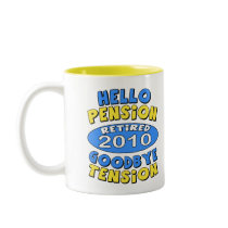 2010 Retirement Coffee Mug