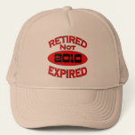 2010 Retirement Year Trucker Hat