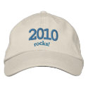 2010 rocks! embroideredhat