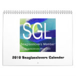 2010 Seaglasslovers Calender #2 Wall Calendar