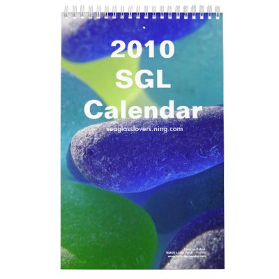 2010 SGLCalendar  #3 by seaglasslovers