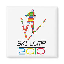 2010: Ski Jump magnets