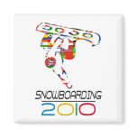 2010: Snowboarding Magnets