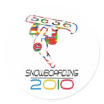 2010: Snowboarding Sticker
