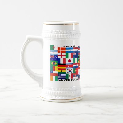 2010 Soccer Teams Flags Coffee Mug by Big1011Guy