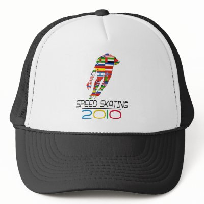 2010: Speed Skating Mesh Hat by nakedzealot