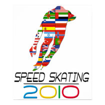 2010: Speed Skating posters by nakedzealot 2010: Speed Skating posters