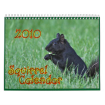 2010 Squirrel Calendar by Pandion 2010 Squirrel Calendar