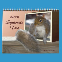 2010 Squirrels Calendar Two by birdersue 2010 Squirrels Calendar Two