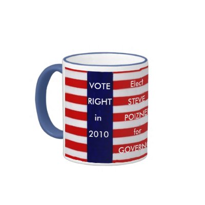 2010 Steve Poizner Mug by elfyboy