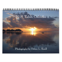 2010 Tahiti Calendar
