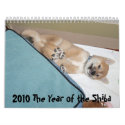 2010 The Year of the Shiba calendars