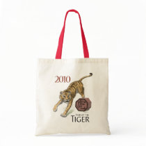 2010: The Year of the Tiger Canvas Bag