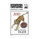 2010: The Year of the Tiger postage