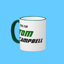 2010 Tom Campbell Governor Mug mugs