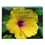 2010 Tropical Flowers Calendar