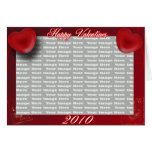 2010 valentines Card