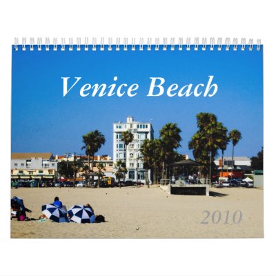2010 Venice Beach Calendar by delartgrfx