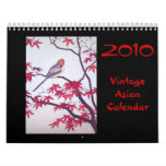 2010 Vintage Asian Calendar