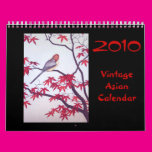 2010 Vintage Asian Calendar