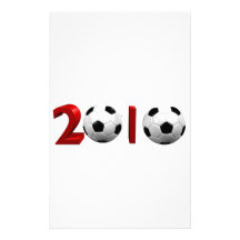 2010 World Cup Stationery Design