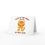 2010 Year of The Tiger Baby cards