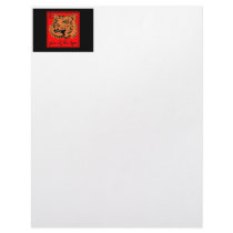 2010 Year of the Tiger Chinese New Year letterhead