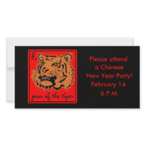 2010 Year of the Tiger Chinese New Year photo cards