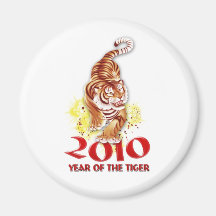 2010 Year of the Tiger Gifts Magnets