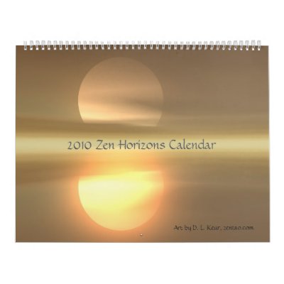 2010 Zen Horizons Calendar by CyberCobre