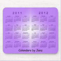 2011-2012 Calendar Mousepad