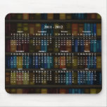 2011-2012 Library Books Teacher School Calendar Mouse Pads