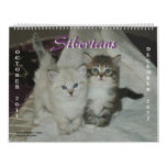 2011-2012 Siberian Cats Calendar