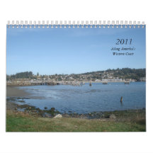 2011, Along America's Western Coast Wall Calendar