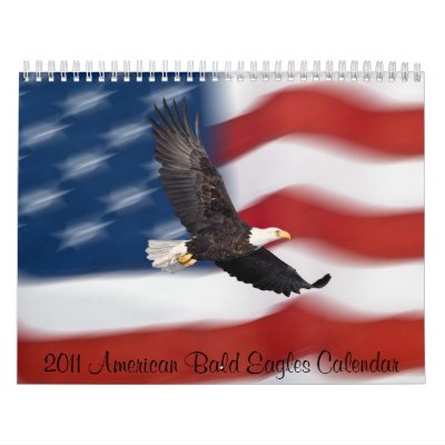 2011 American Bald Eagles Calender Wall Calendar by funniefarm5