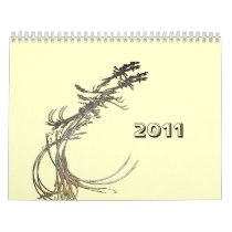 2011 Anjo Lafin fractals Calendar